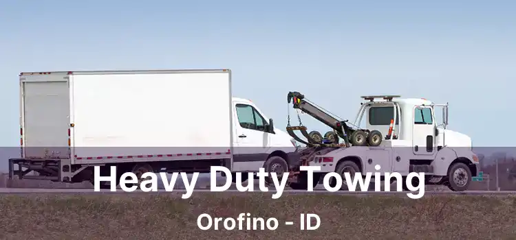 Heavy Duty Towing Orofino - ID